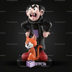 Gargamel And Azrael The Smurfs STL Files