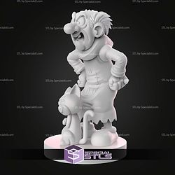 Gargamel And Azrael The Smurfs STL Files