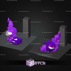 Gastly Evolution Dock Switch STL Files