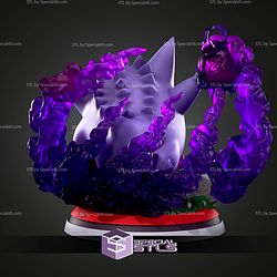 Gengar Moon Pokemon STL Files