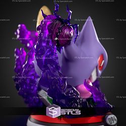 Gengar Moon Pokemon STL Files