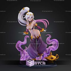 Genie Monster Girl 192mm STL Files