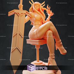 Magik Sitting Pose from X-men