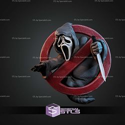 Ghostface Plaque STL Files