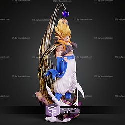 Gogeta Dragon Ball Z 360mm STL Files