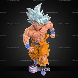 Goku Ultra Instinct Dragon Ball Super Vol 24 STL Files