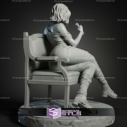 Grace Ashcroft On Chair STL Files