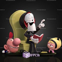 Grim Mandy And Billy STL Files