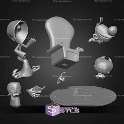 Grim Mandy And Billy STL Files
