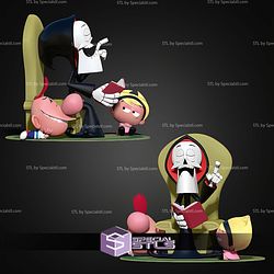 Grim Mandy And Billy STL Files