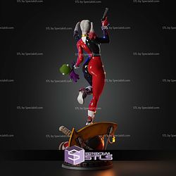 Harley Quinn Comics Version 394mm STL Files