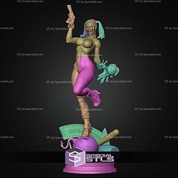 Harley Quinn Comics Version 394mm STL Files