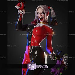 Harley Quinn Comics Version 394mm STL Files