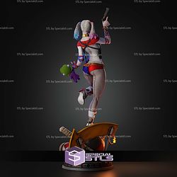 Harley Quinn Suicide Squad 394mm STL Files