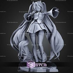 Hatsune Miku Singer Digital STL Files