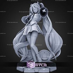 Hatsune Miku Singer Digital STL Files
