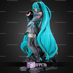 Hatsune Miku Singer Digital STL Files