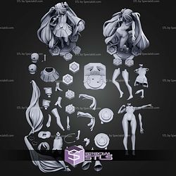 Hatsune Miku Singer Digital STL Files