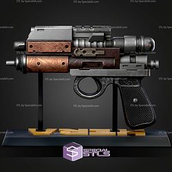 Hera Syndulla Blaster W308mm STL Files