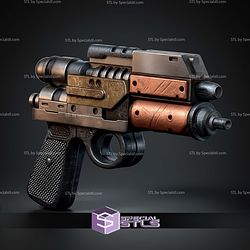 Hera Syndulla Blaster W308mm STL Files