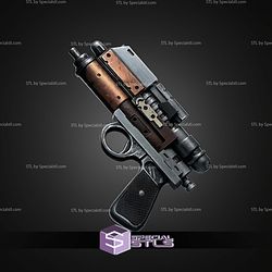 Hera Syndulla Blaster W308mm STL Files