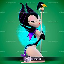 Maleficent Chibi Fanart