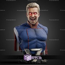 Homelander Bust 134mm Various Version STL Files