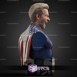 Homelander Bust 134mm Various Version STL Files