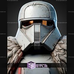 Imperial Range Trooper Portrait Bust 287mm STL Files