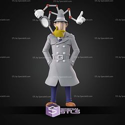Inspector Gadget 200mm STL Files