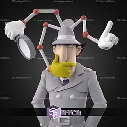 Inspector Gadget 200mm STL Files