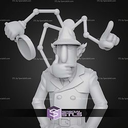Inspector Gadget 200mm STL Files
