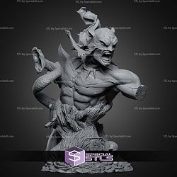 Jaguar God Bust STL Files