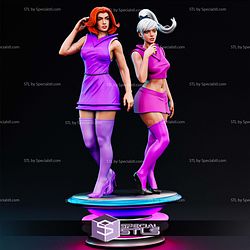 Jane Jetson And Judy Jetson Realistic STL Files