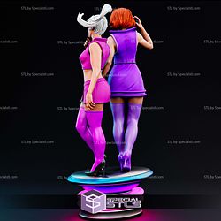 Jane Jetson And Judy Jetson Realistic STL Files