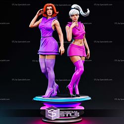 Jane Jetson And Judy Jetson Realistic STL Files
