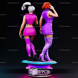 Jane Jetson And Judy Jetson Realistic STL Files