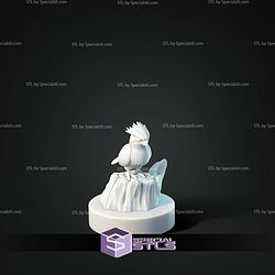 Kaiju Pokemon Pidgeot And Mega Pidgeot STL Files