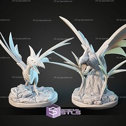 Kaiju Pokemon Skarmory And Mega Skarmory STL Files