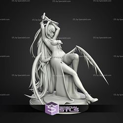 Kenzaki Tsurugi Blue Archive 198mm STL Files