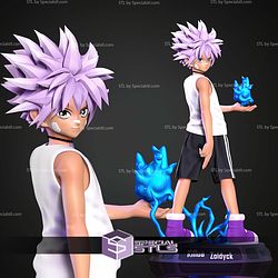 Killua Zoldyck 250mm STL Files