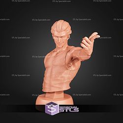Kinji Hakari Jujutsu Kaisen Bust 117mm STL Files