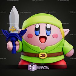 Kirby Link Super Smash STL Files