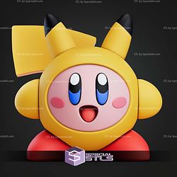 Kirby Pikachu Super Smash STL Files