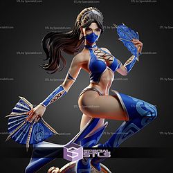 Kitana Mortal Kombat 261mm STL Files