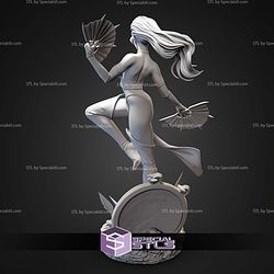 Kitana Mortal Kombat 261mm STL Files