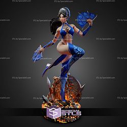 Kitana Mortal Kombat 261mm STL Files