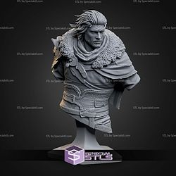 Kliff Bust Crimson Desert 112mm STL Files