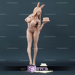 Rabbit Waitress STL Files