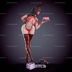 Rabbit Waitress STL Files